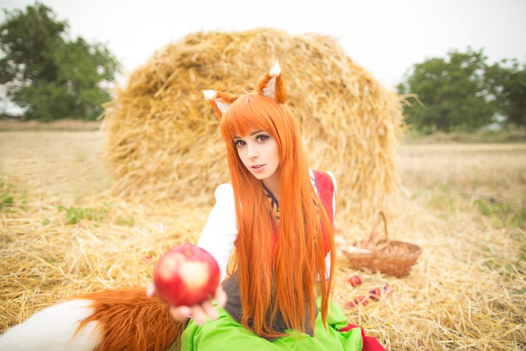 Spice and Wolf - Holo Cosplay - character costume portrait Spice and Wolf - Holo Cosplay - character costume portrait