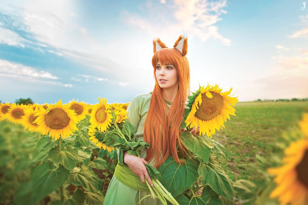 Spice and Wolf - Holo Cosplay - character portrait photography