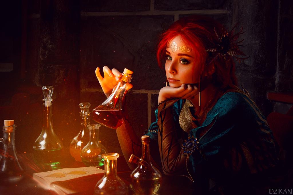 The Witcher 3 - Wild Hunt - Triss Merigold (Alternative) Cosplay - premium study