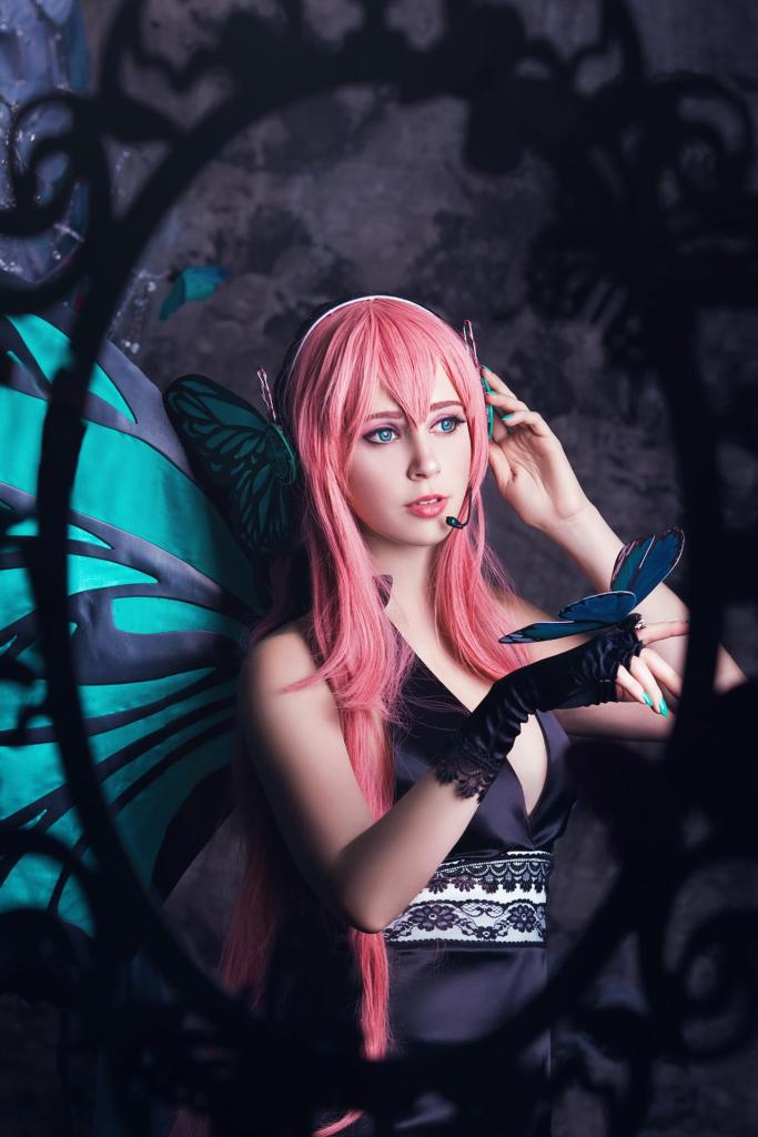 vocaloid e28093 hatsune miku megurine luka magnet cosplay 5