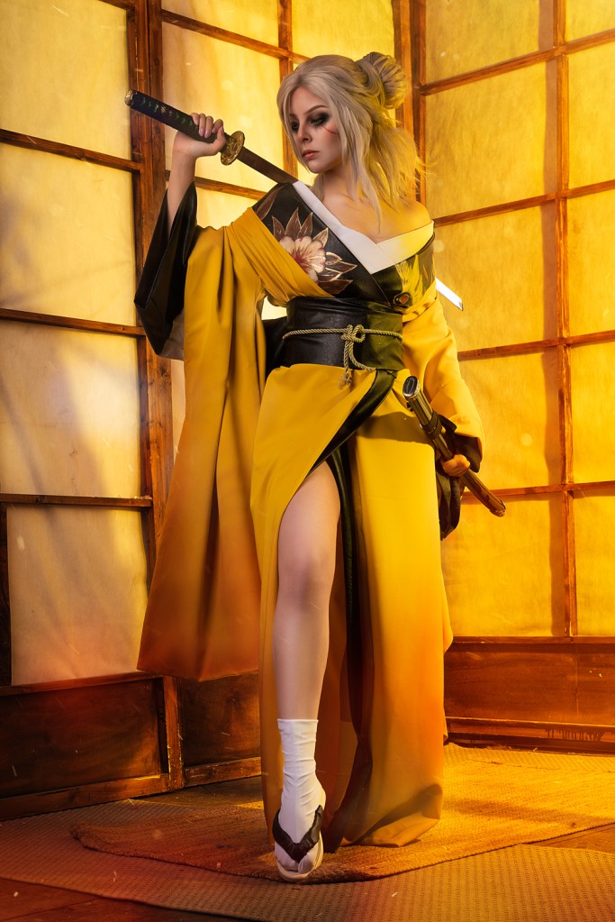 The Witcher 3 - Wild Hunt - Ciri (Kitsune) Cirilla Fiona Elen Riannon Cosplay - cinematic portrait