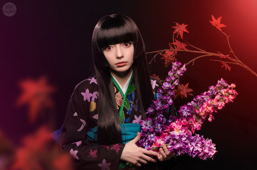 Hell Girl - Ai Enma Cosplay - character recreation portrait Hell Girl - Ai Enma Cosplay - character recreation portrait