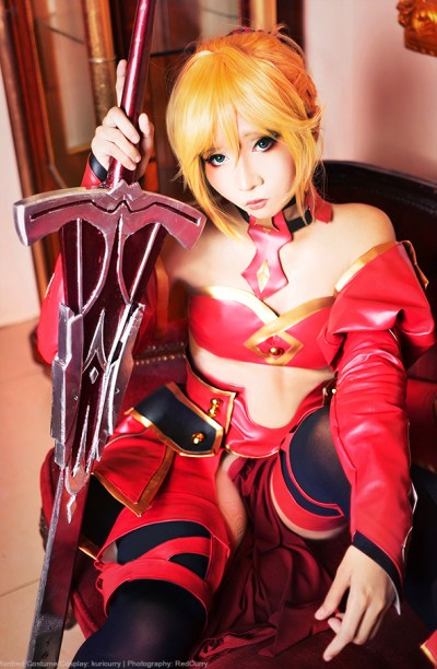 Fate-Apocrypha - Mordred (Saber of Red) (Armorless) Cosplay