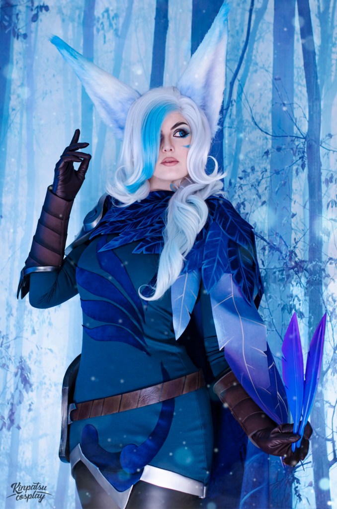 League of Legends - Xayah (SSG) Cosplay - character recreation portrait League of Legends - Xayah (SSG) Cosplay - character recreation portrait