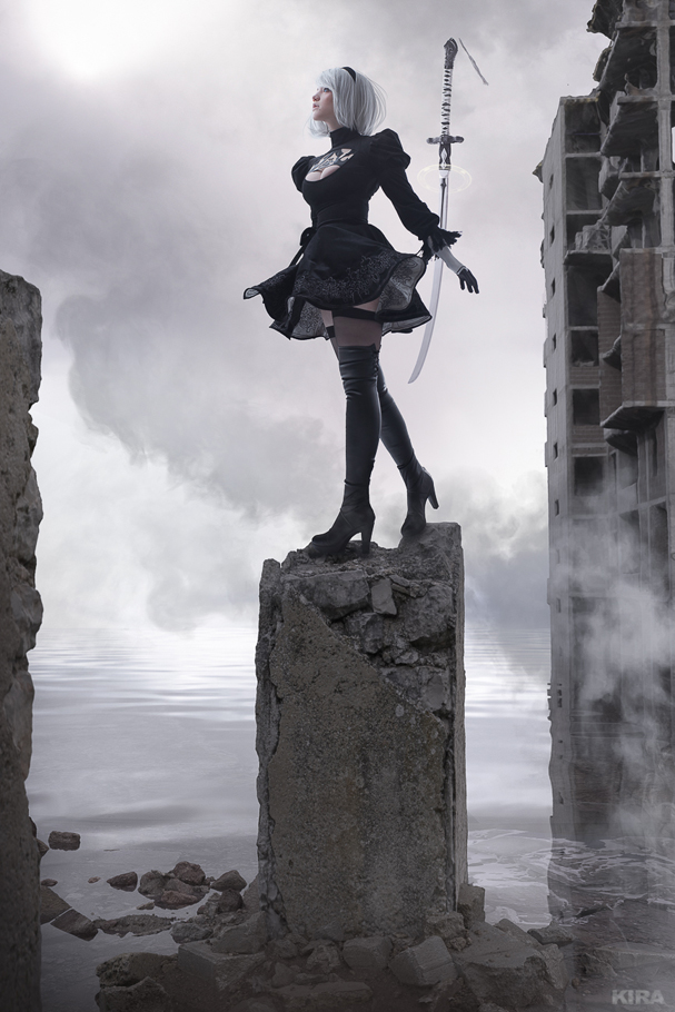 NieR AutomatA - 2B (YoRHa No.2 Type-B) Cosplay - character analysis