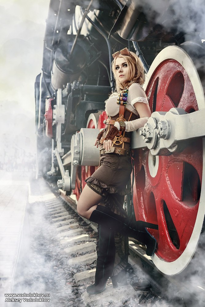 Steampunk Original Vision Cosplay - artistic framing portrait