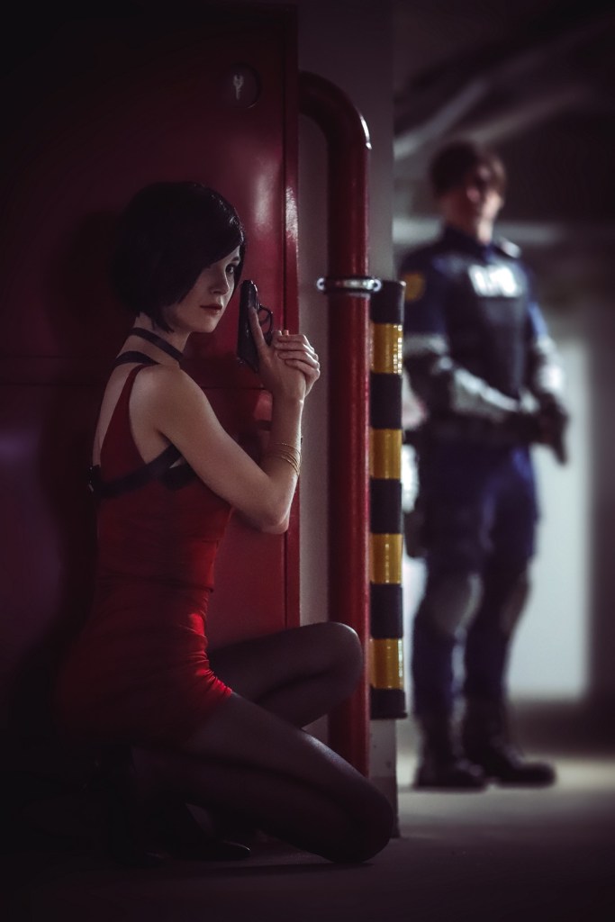 Resident Evil 2 - Remake - Ada Wong Cosplay - light aesthetic Resident Evil 2 - Remake - Ada Wong Cosplay - light aesthetic