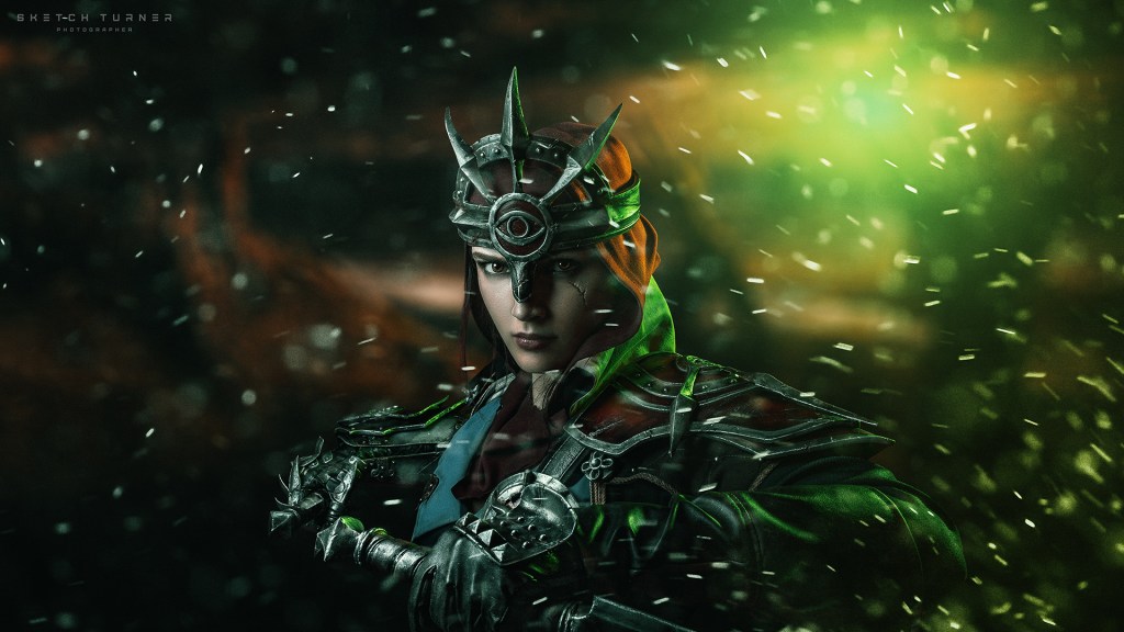 Dragon Age - Inquisition - Trevelyan Inquisitor (Female) Cosplay - portrait photo Dragon Age - Inquisition - Trevelyan Inquisitor (Female) Cosplay - portrait photo