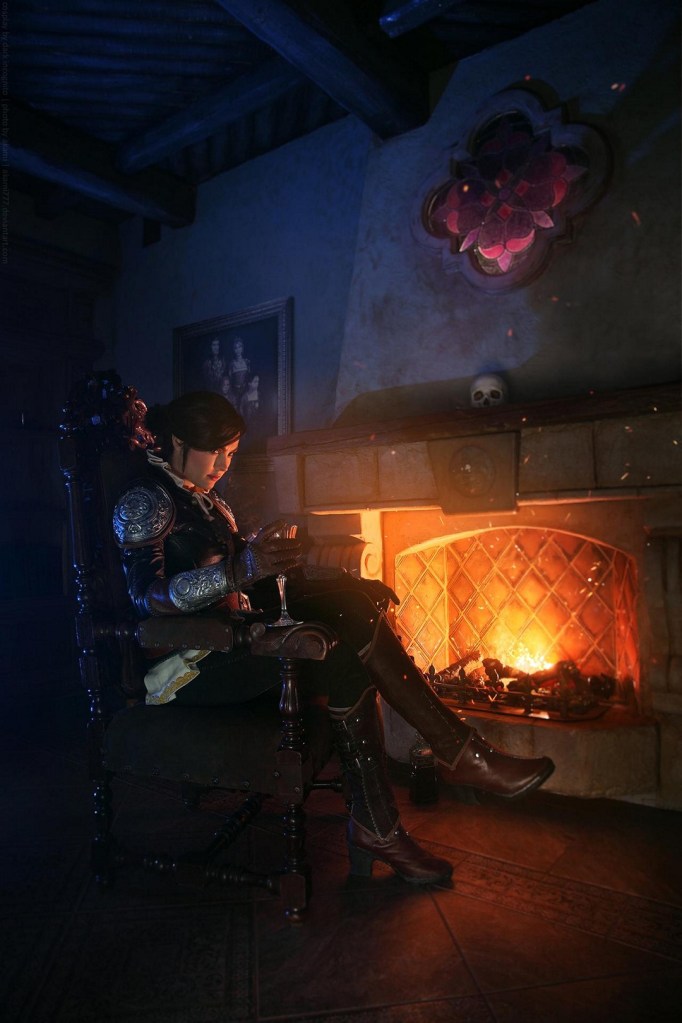 The Witcher 3 - Wild Hunt - Blood and Wine - Sylvia Anna Cosplay - full body port.