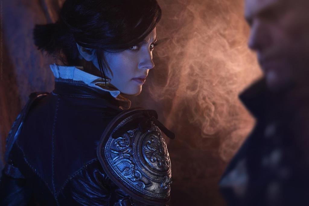 The Witcher 3 - Wild Hunt - Blood and Wine - Sylvia Anna Cosplay - full length port.
