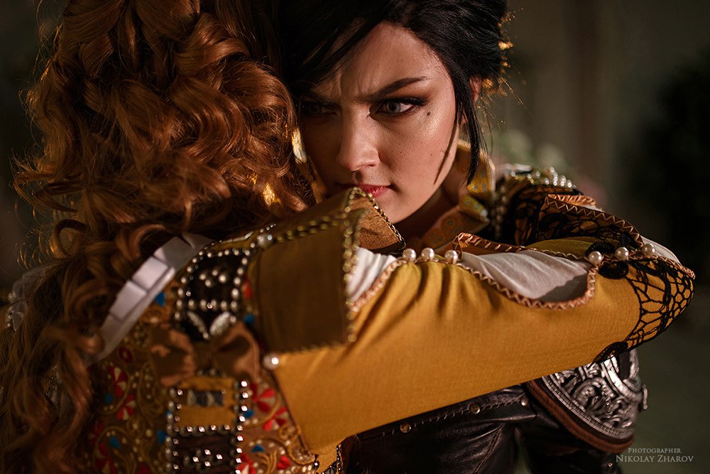 The Witcher 3 - Wild Hunt - Blood and Wine - Sylvia Anna &amp; Geralt of Rivia &amp; Anna Henrietta Cosplay - portrait photo
