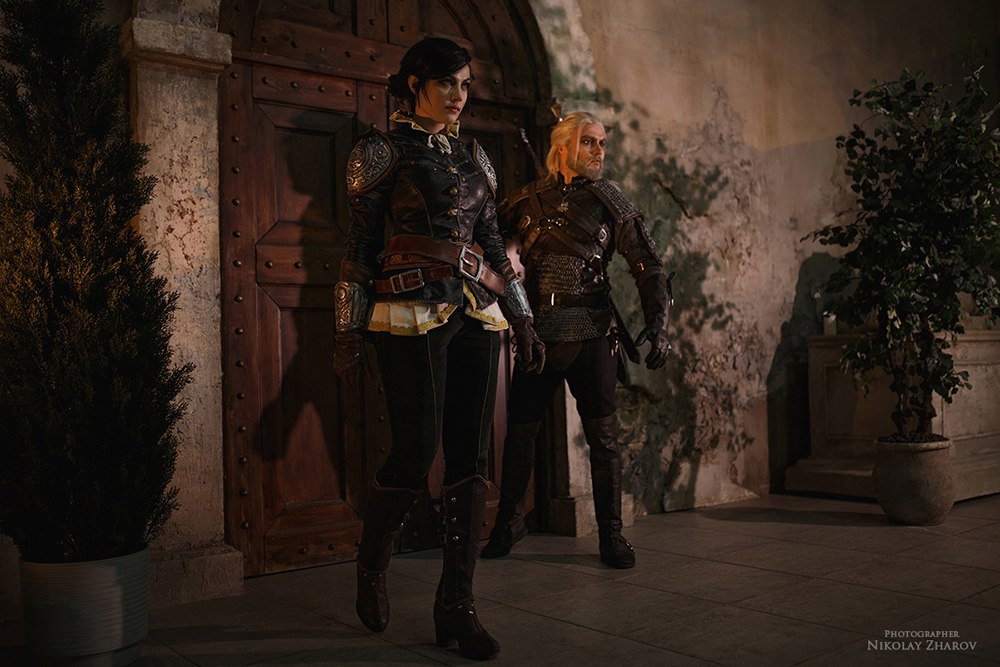 The Witcher 3 - Wild Hunt - Blood and Wine - Sylvia Anna &amp; Geralt of Rivia &amp; Anna Henrietta Cosplay - portrait photo