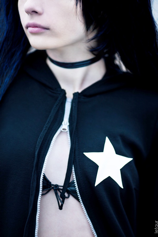 Black Rock Shooter - Mato Kuroi (Black Rock Shooter) Cosplay - premium study