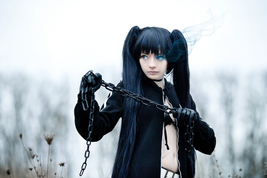Black Rock Shooter - Mato Kuroi (Black Rock Shooter) Cosplay - mature capture