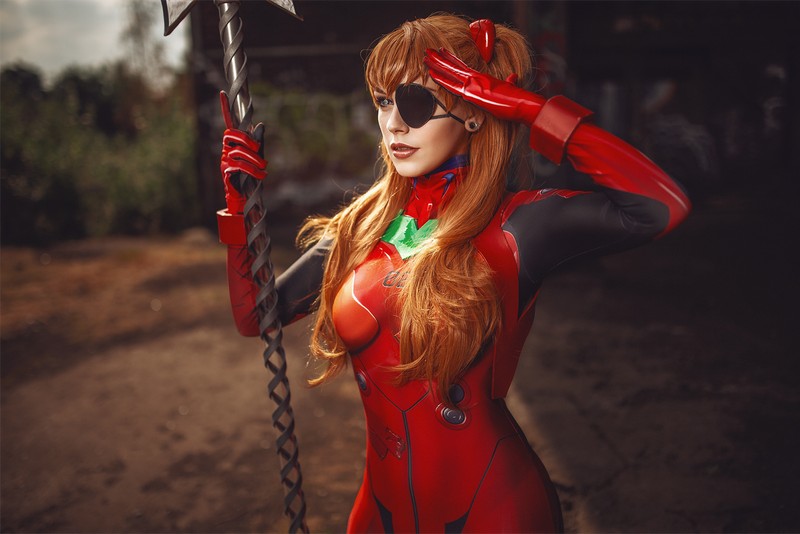 Evangelion - 3.0 You Can (Not) Redo - Asuka Langley Sohryu Cosplay - anime costume