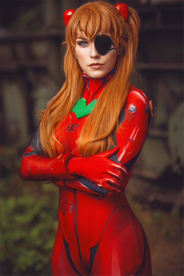 Evangelion - 3.0 You Can (Not) Redo - Asuka Langley Sohryu Cosplay - full body port.