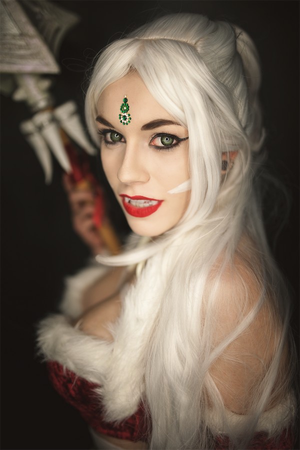 2020 04 04 league of legends e28093 nidalee snow bunny cosplay 9
