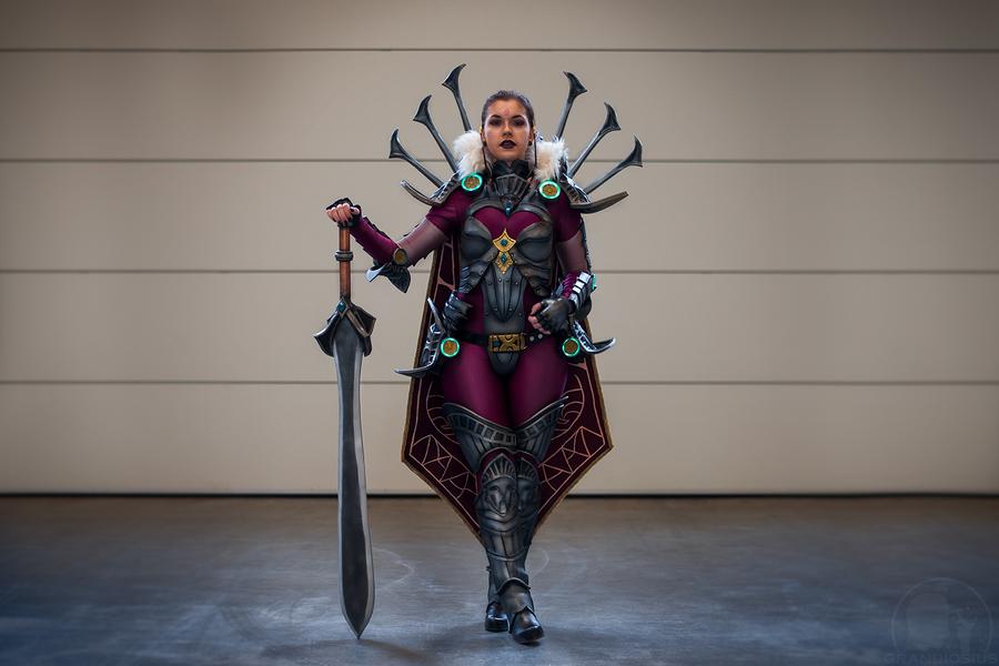 Nausicaa of the Valley of the Wind - Kushana (Zeronis Concept) Cosplay - recreation