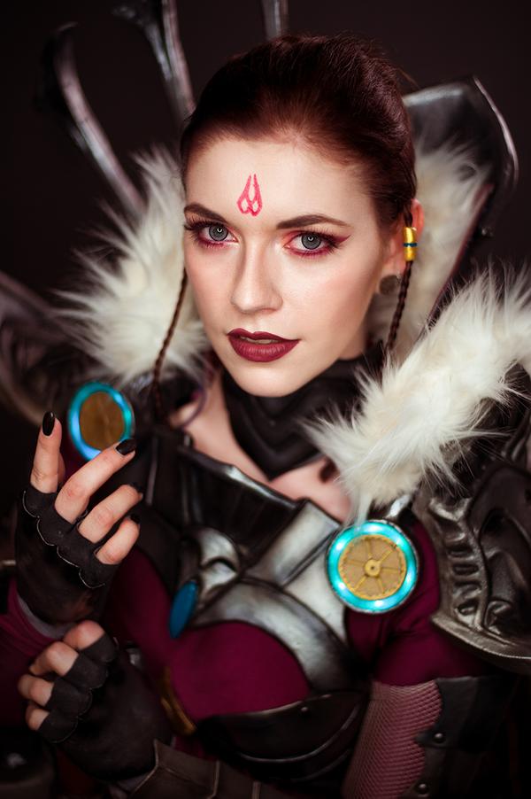 Nausicaa of the Valley of the Wind - Kushana (Zeronis Concept) Cosplay - body photo