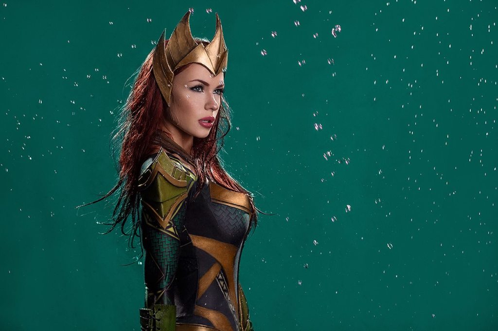 Aquaman - Mera Cosplay - artistic framing portrait Aquaman - Mera Cosplay - artistic framing portrait