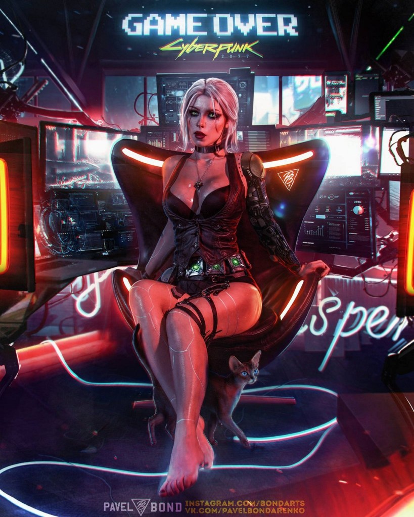 Cyberpunk 2077 - Ciri (Cirilla Fiona Elen Riannon) (Concept) Cosplay - mature capture