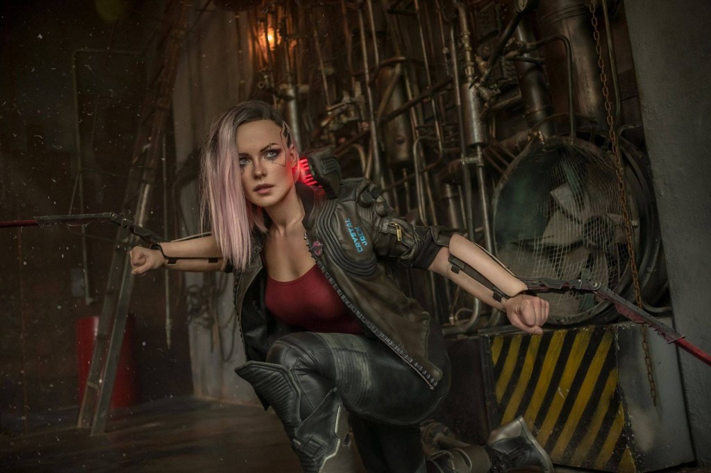 Cyberpunk 2077 - V (Female) Cosplay - character costume portrait