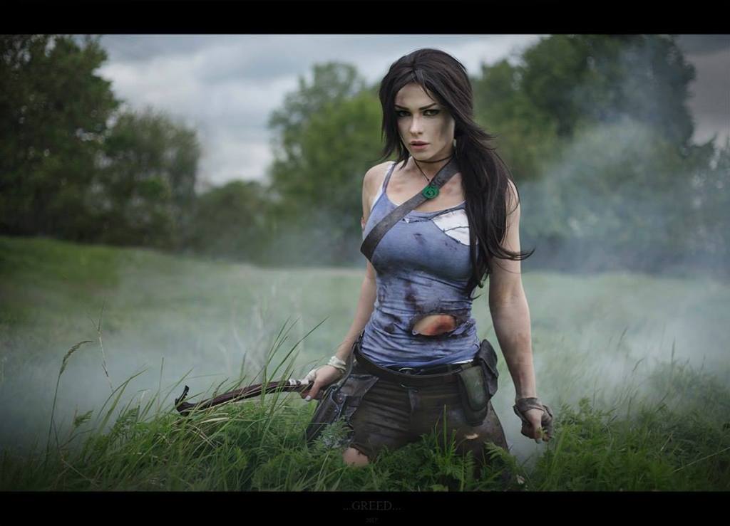 Tomb Raider - Lara Croft Cosplay - character recreation portrait