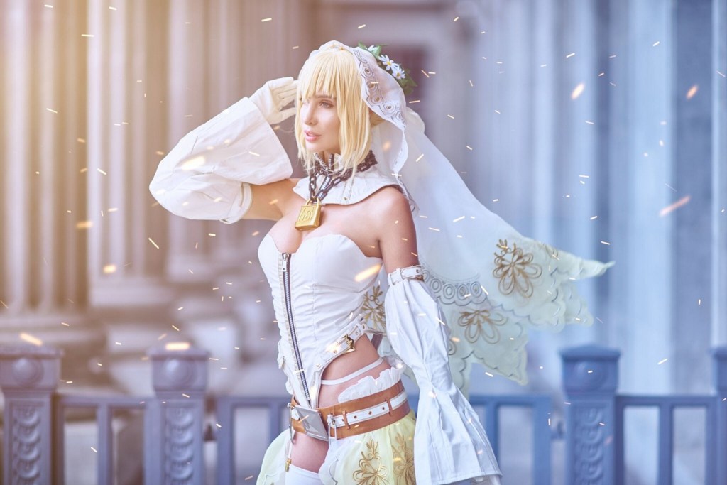 Fate Extra CCC - Saber Bride Cosplay - artistic design showcase