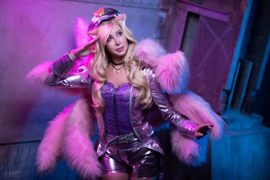 League of Legends - Ahri (Popstar) Cosplay - anime costume