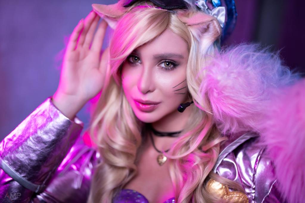 League of Legends - Ahri (Popstar) Cosplay - anime costume