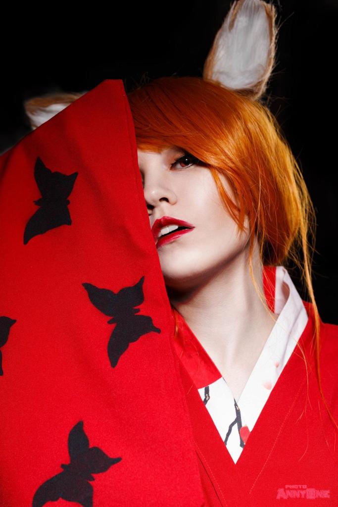 Fox Demon Original Vision Cosplay - artistic framing portrait