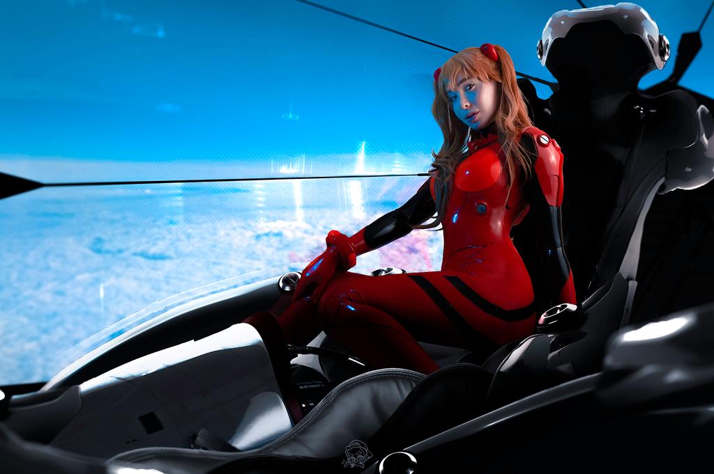 Evangelion - 2.0 You Can (Not) Advance - Asuka Langley Sohryu Cosplay - anime costume