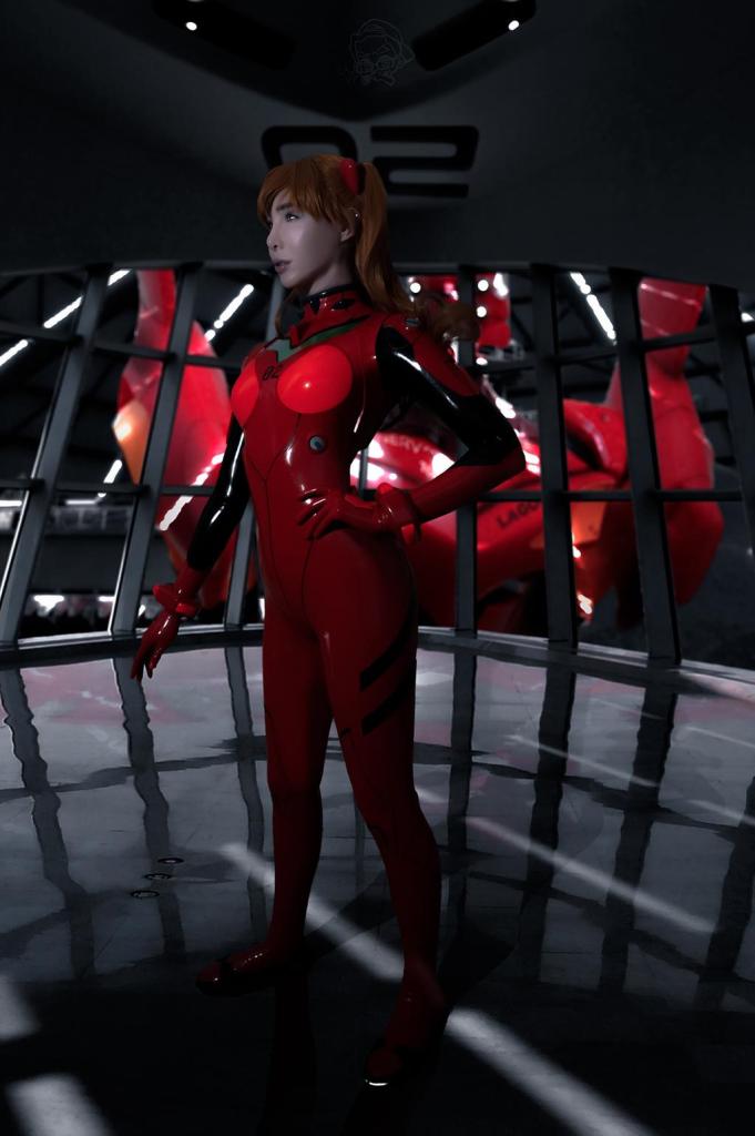 Evangelion - 2.0 You Can (Not) Advance - Asuka Langley Sohryu Cosplay - full length photo