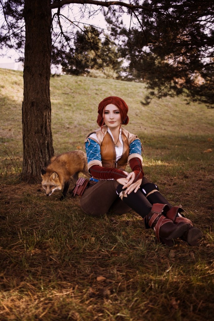 The Witcher 3 - Wild Hunt - Triss Merigold (Halloween) Cosplay - costume portrait