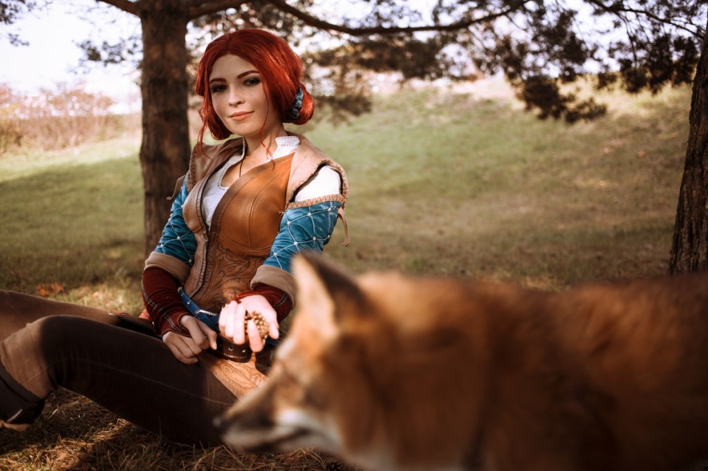 The Witcher 3 - Wild Hunt - Triss Merigold (Halloween) Cosplay - body photo