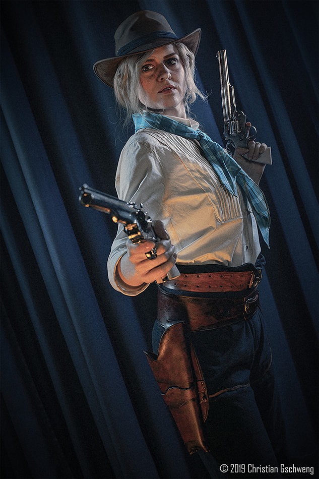 Red Dead Redemption 2 - Sadie Adler Cosplay - portrait photo