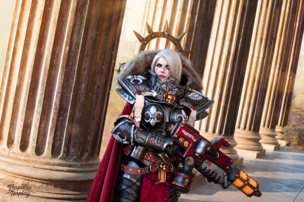 Warhammer 40 000 - Adepta Sororitas (Sisters of Battle) (Gurjeet Singh) Cosplay - recreation