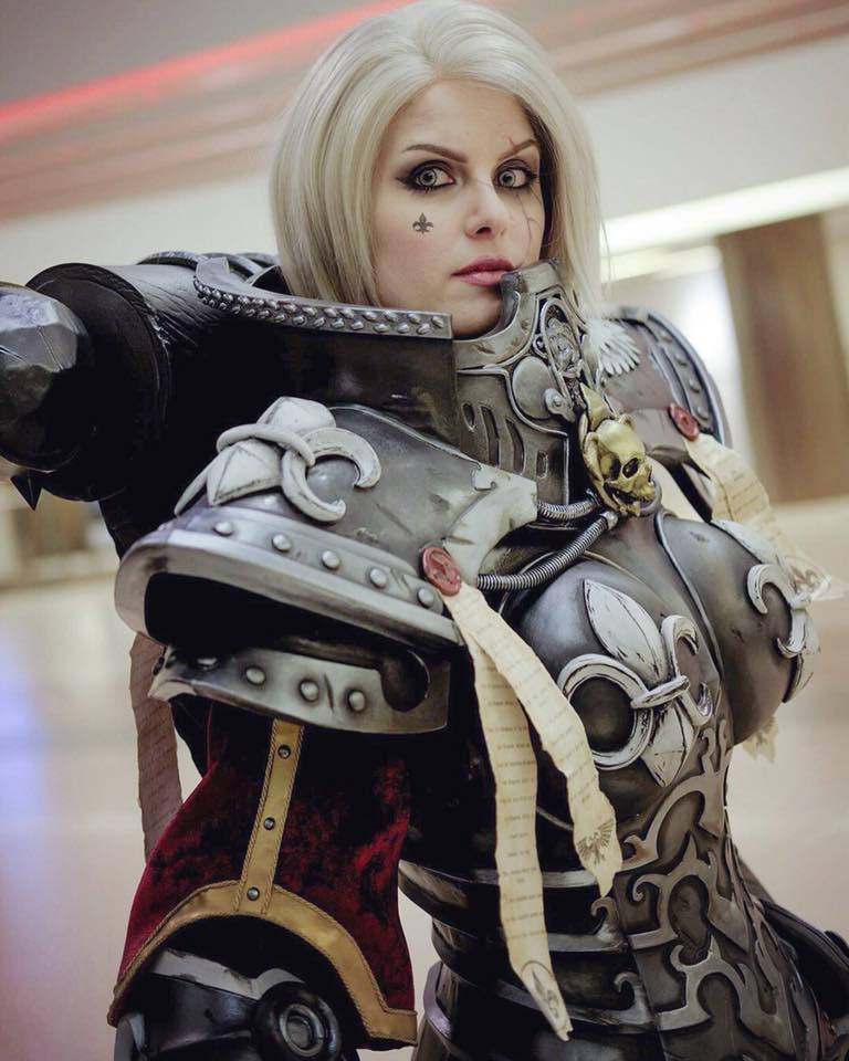 Warhammer 40 000 - Adepta Sororitas (Sisters of Battle) (Gurjeet Singh) Cosplay - cosplay study