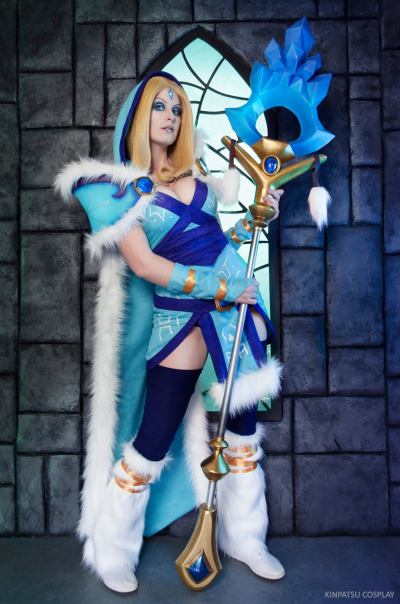 Dota 2 - Rylai (Crystal Maiden) (Heart of the North) Cosplay