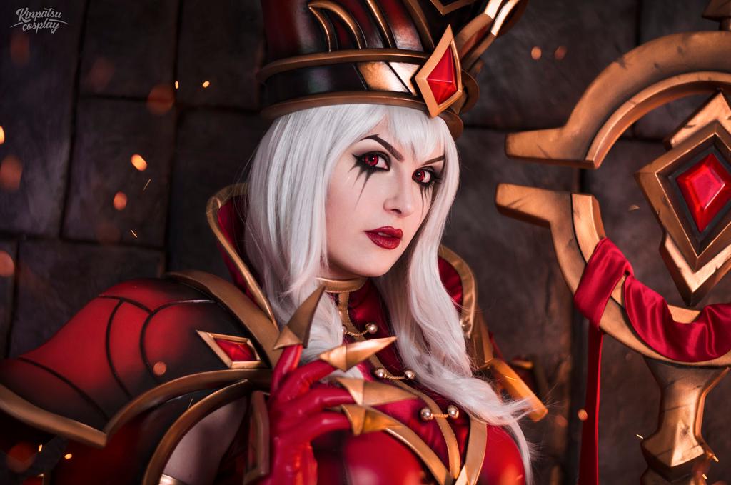 Heroes of the Storm - Sally Whitemane (High Inquisitor) Cosplay - body photo