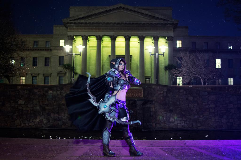 Heroes of the Storm - Sylvanas Windrunner (The Banshee Queen) Cosplay - inspired capture