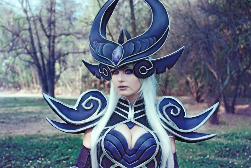 League of Legends - Syndra Cosplay - character recreation portrait