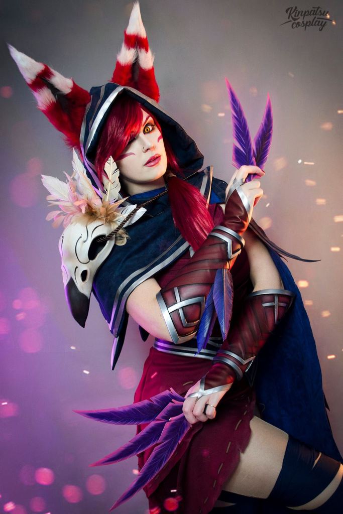 League of Legends - Xayah Cosplay - light aesthetic photography