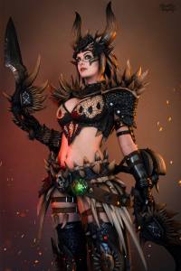 Monster Hunter World - Huntress (Nergigante Alpha Armor) Cosplay