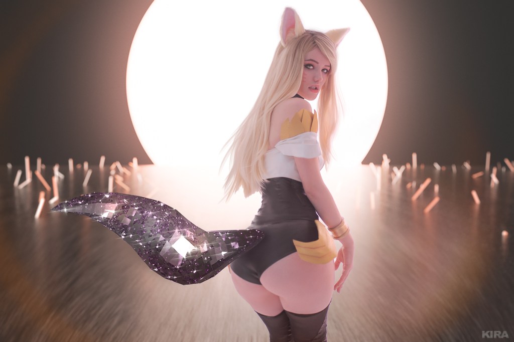 League of Legends - Ahri (KDA) Cosplay - artistic framing portrait