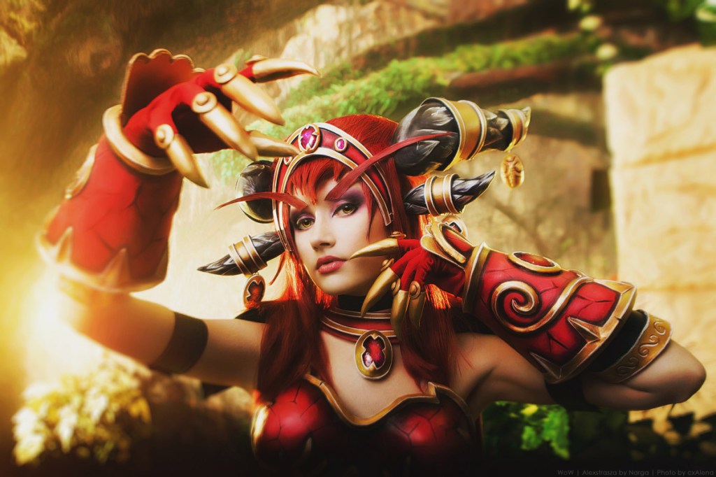 World of Warcraft - Alexstrasza Cosplay - delicate character portrait