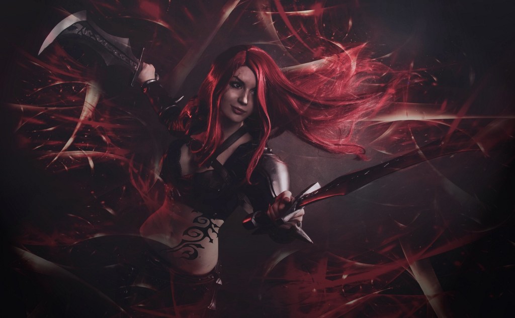 League of Legends - Katarina Cosplay - expressive character portrait League of Legends - Katarina Cosplay - expressive character portrait