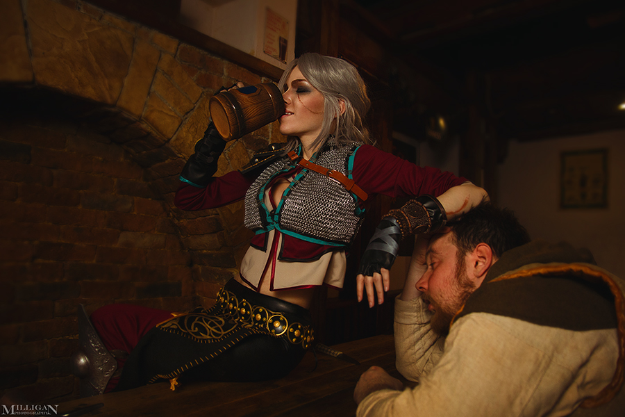 The Witcher 3 - Wild Hunt - Ciri (Cirilla Fiona Elen Riannon) (Zerrikania) Cosplay - recreation