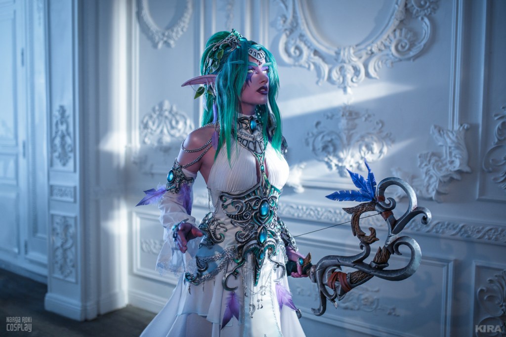 World of Warcraft - Tyrande Whisperwind Cosplay - costume show World of Warcraft - Tyrande Whisperwind Cosplay - costume show