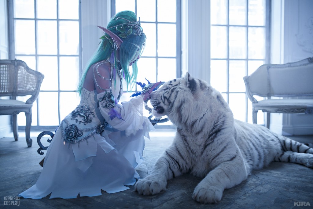 World of Warcraft - Tyrande Whisperwind Cosplay - anime costume World of Warcraft - Tyrande Whisperwind Cosplay - anime costume